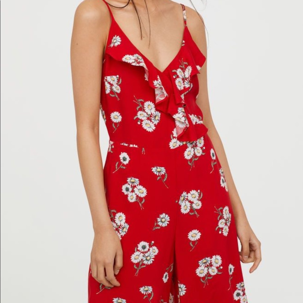 red romper